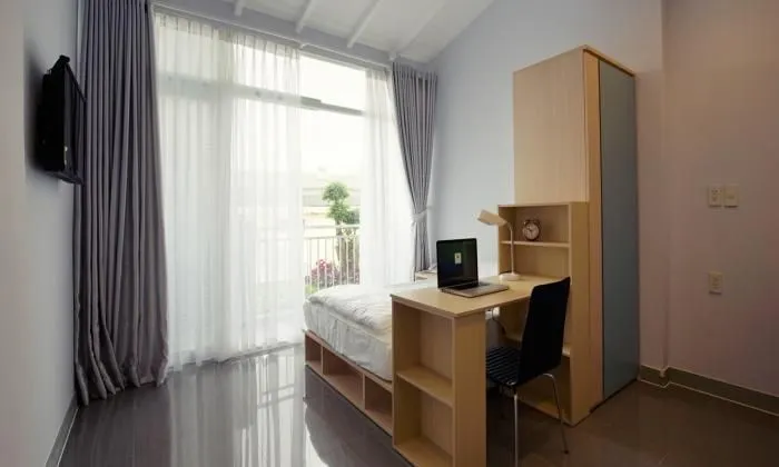 Japanese Style Studio Serviced Apartment For Rent In District 1, HCMC 27sqm 500 USD/month