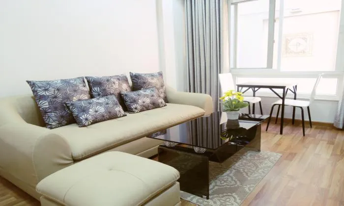 Spacious One Bedroom Serviced Apartment For Rent, District 1 HCM City 60sqm 550 USD/month