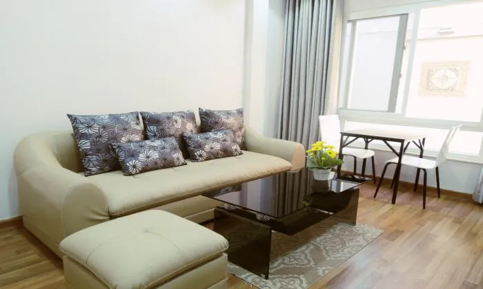 Spacious One Bedroom Serviced Apartment For Rent, District 1 HCM City 60sqm 550 USD/month