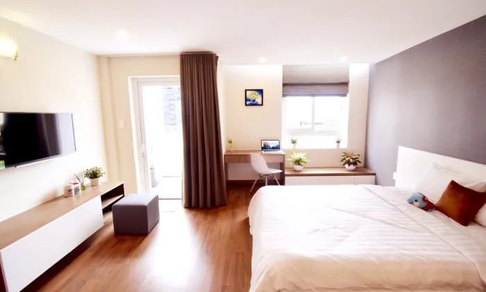 Modern and Bright Light One Bedroom Serviced Apartment in Dist 1 HCM City 40sqm 800 USD/month
