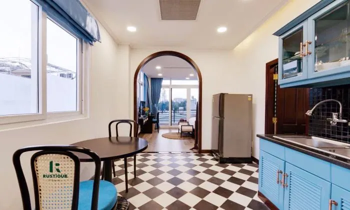One Bedroom Vintage Homes Living in Nguyen Phi Khanh St District 1 Ho Chi Minh City 45sqm 650 USD/month