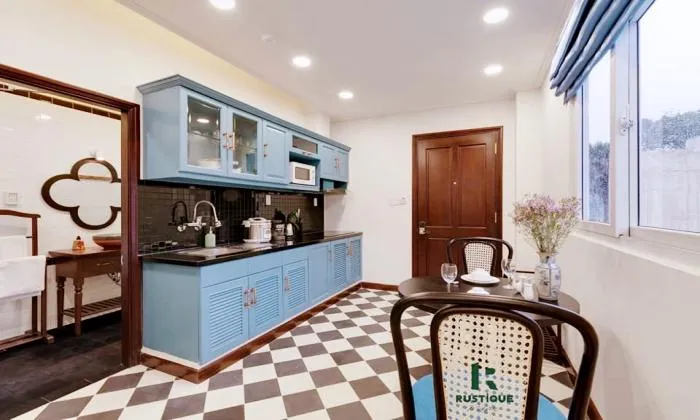 One Bedroom Vintage Homes Living in Nguyen Phi Khanh St District 1 Ho Chi Minh City 45sqm 650 USD/month
