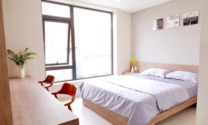 Studio Apartment For Rent in Khouse Building in Dakao District 1 Ho Chi Minh City 45sqm 600 USD/month