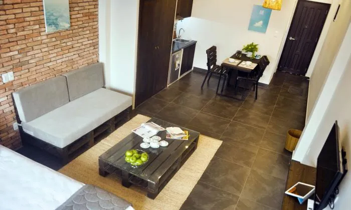 Charming Studio Serviced Apartment in Center District 1, HCM City 45sqm 370 USD/month