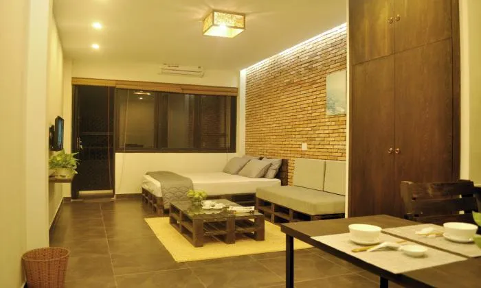 Charming Studio Serviced Apartment in Center District 1, HCM City 45sqm 370 USD/month