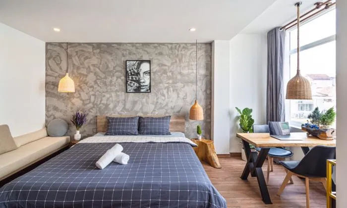 Place In Saigon Homes For Rent in Nguyen Van Thu Street District 1 HCMC 40sqm 650 USD/month