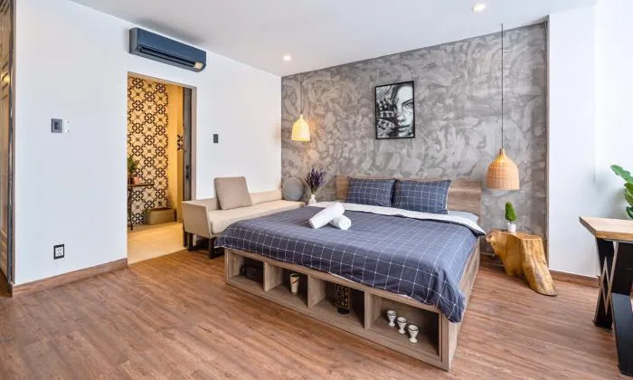 Place In Saigon Homes For Rent in Nguyen Van Thu Street District 1 HCMC 40sqm 650 USD/month