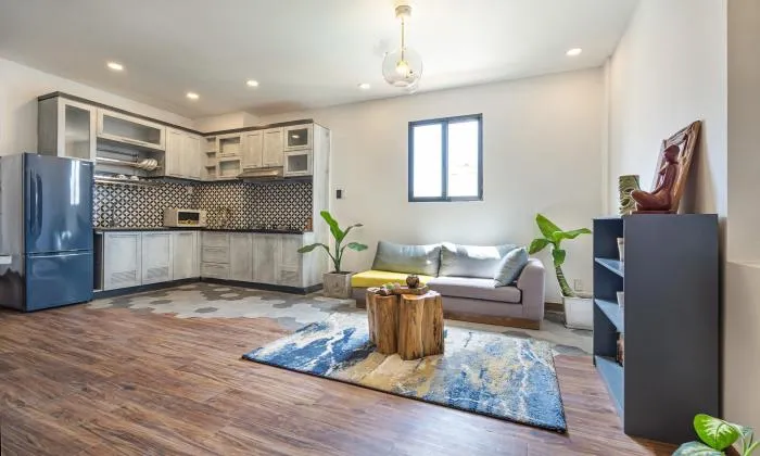 Big Size 60SQM Apartment For Rent in Dakao Ward District 1 HCM 750 USD/month
