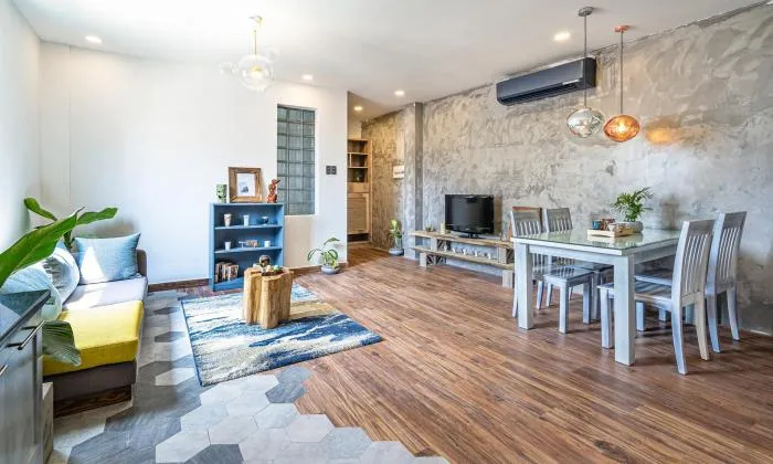 Big Size 60SQM Apartment For Rent in Dakao Ward District 1 HCM 750 USD/month