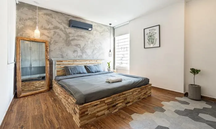 Big Size 60SQM Apartment For Rent in Dakao Ward District 1 HCM 750 USD/month