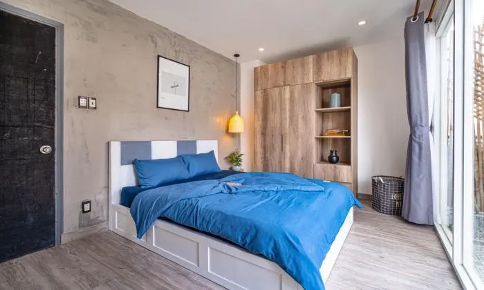 Two Bedroom Apartment Big Balcony Garden Apartment For Rent in Dakao District 1 HCMC 110sqm 1,300 USD/month