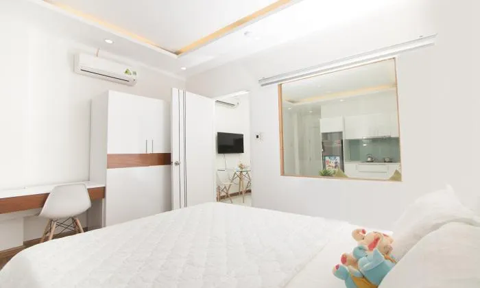 Stunning Decoration One Bedroom Serviced Apartment District 1 HCMC 40sqm 500 USD/month