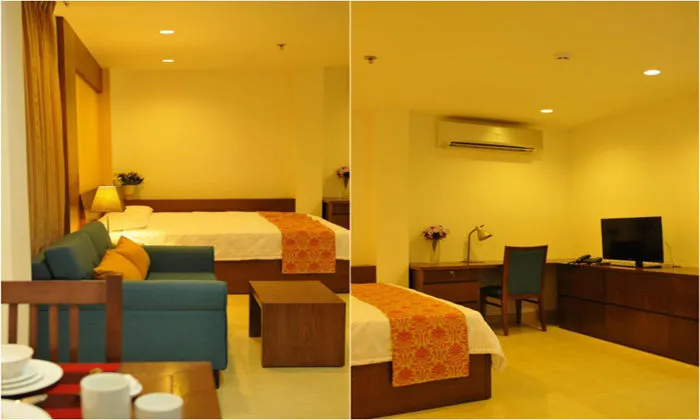 Great Studio Serviced Apartment For Rent In Center Ho Chi Minh City 36sqm 750 USD/month