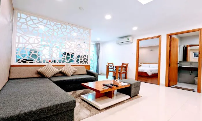Nice One Bedroom VMT Serviced Apartment For Rent in Center District 1 HCMC 50sqm 950 USD/month