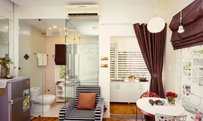 Charming Studio Serviced Apartment in District 1, HCM City 30sqm 500 USD/month
