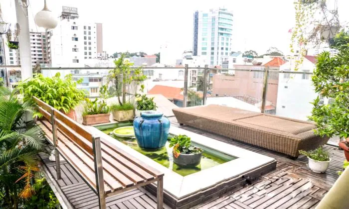Stunning View One Bedroom Serviced Apartment For Rent in Saigon 40sqm 700 USD/month