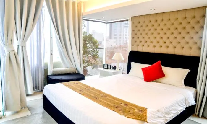 Stunning View One Bedroom Serviced Apartment For Rent in Saigon 40sqm 700 USD/month