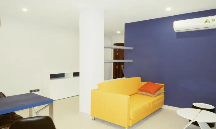 Nice Balcony Serviced Apartment in Thao Dien District 2 HCMC 60sqm 600 USD/month