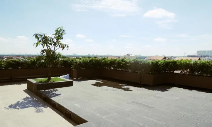 Nice Balcony Serviced Apartment in Thao Dien District 2 HCMC 60sqm 600 USD/month