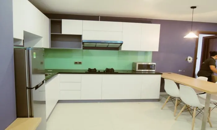 Stunning Balcony Serviced Apartment For Lease in Thao Dien HCMC 60sqm 600 USD/month