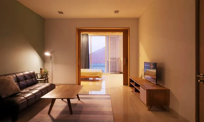 Spacious One Bedroom Serviced Apartment For Rent in Thao Dien HCM 70sqm 650 USD/month
