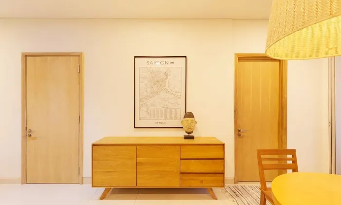 Spacious One Bedroom Serviced Apartment For Rent in Thao Dien HCM 70sqm 650 USD/month
