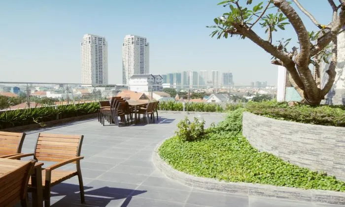 High Class Three Bedroom Serviced Apartment in Thao Dien HCMC 102sqm 1,750 USD/month