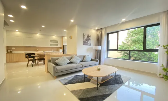Clean And New Three Bedroom Serviced Apartment For Rent in Thao Dien Thu Duc City 120sqm 1,200 USD/month
