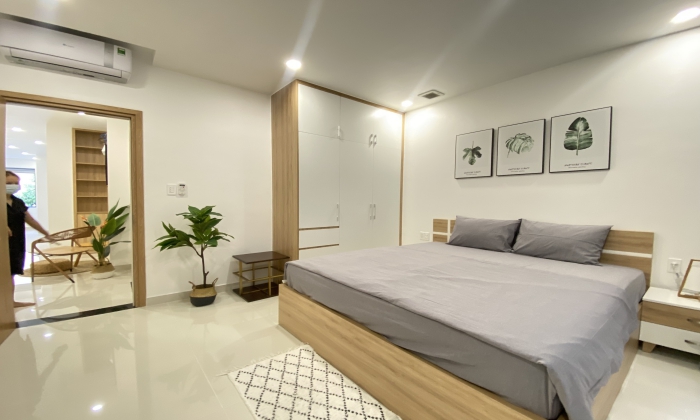 Clean And New Three Bedroom Serviced Apartment For Rent in Thao Dien Thu Duc City