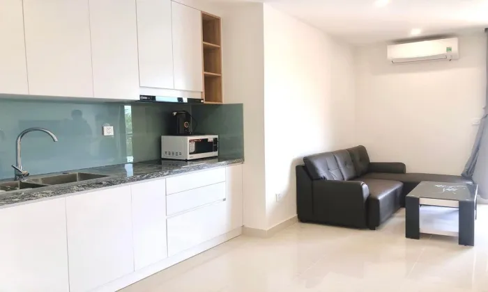 Nice Balcony Two Bedroom Serviced Apartment in Road 66 Thao Dien District 2 HCMC 80sqm 750 USD/month