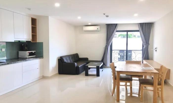 Nice Balcony Two Bedroom Serviced Apartment in Road 66 Thao Dien District 2 HCMC 80sqm 750 USD/month