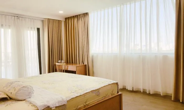 Clean Nice And Bright One Bedroom Serviced Apartment For Rent in Thao Dien District 2 HCMC 50sqm 550 USD/month