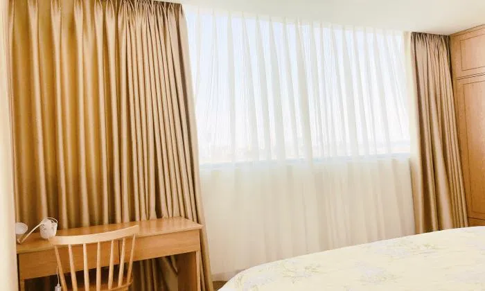 Clean Nice And Bright One Bedroom Serviced Apartment For Rent in Thao Dien District 2 HCMC 50sqm 550 USD/month