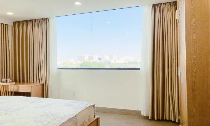 Clean Nice And Bright One Bedroom Serviced Apartment For Rent in Thao Dien District 2 HCMC 50sqm 550 USD/month