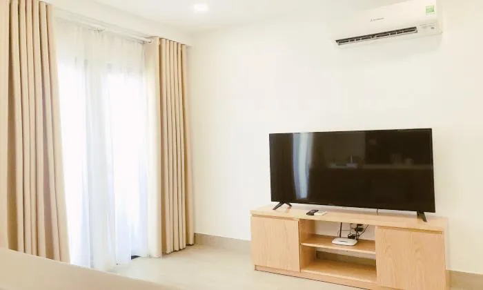 Clean Nice And Bright One Bedroom Serviced Apartment For Rent in Thao Dien District 2 HCMC 50sqm 550 USD/month