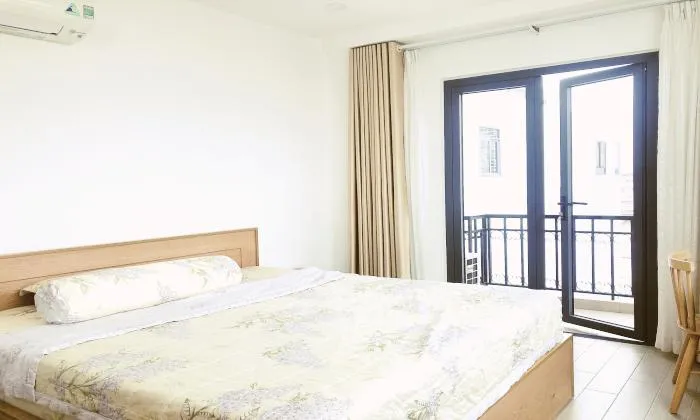 Clean Nice And Bright One Bedroom Serviced Apartment For Rent in Thao Dien District 2 HCMC 50sqm 550 USD/month