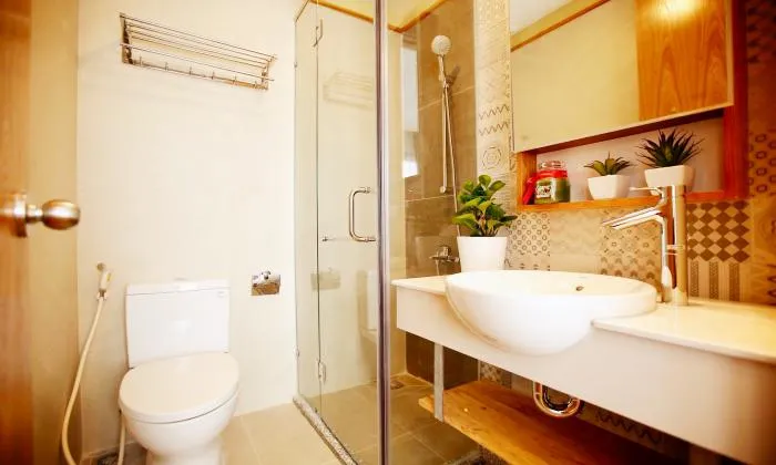 Nice Decoration Two Bedroom Serviced Apartment in Thao Dien HCMC 60sqm 900 USD/month