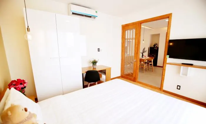 Nice Decoration Two Bedroom Serviced Apartment in Thao Dien HCMC 60sqm 900 USD/month