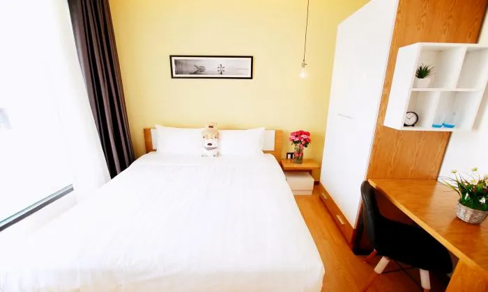 Nice Decoration Two Bedroom Serviced Apartment in Thao Dien HCMC 60sqm 900 USD/month