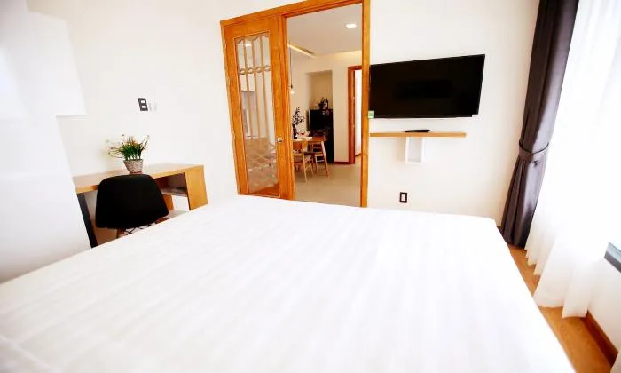 Nice Decoration Two Bedroom Serviced Apartment in Thao Dien HCMC 60sqm 900 USD/month