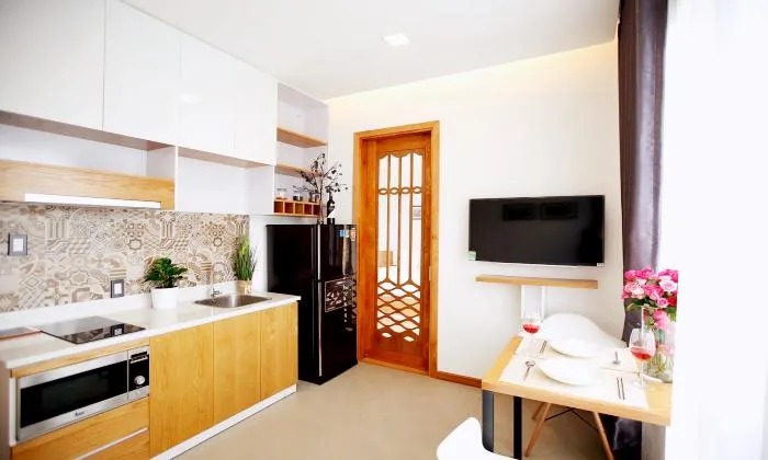 Pretty One Bedroom Apartment For Lease in Thao Dien District 2 HCMC 40sqm 630 USD/month