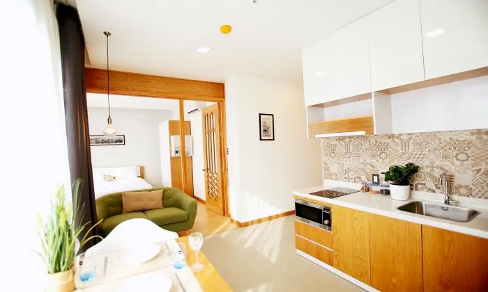Pretty One Bedroom Apartment For Lease in Thao Dien District 2 HCMC 40sqm 630 USD/month