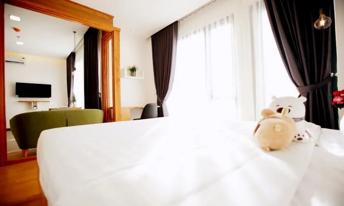 Pretty One Bedroom Apartment For Lease in Thao Dien District 2 HCMC 40sqm 630 USD/month