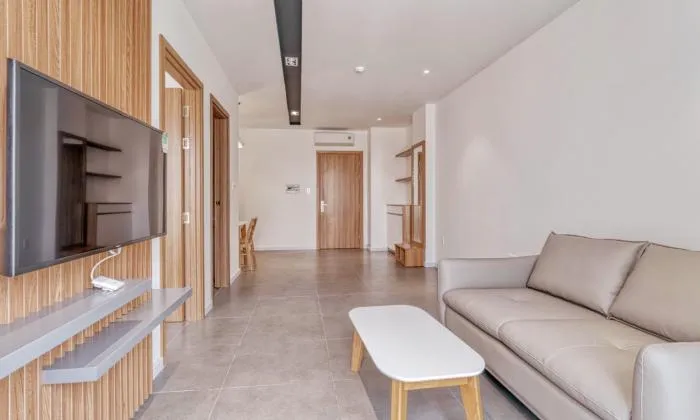 Big Balconies One Bedroom in Quoc Huong Street Thao Dien District 2 HCMC 55sqm 730 USD/month
