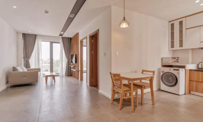 Big Balconies One Bedroom in Quoc Huong Street Thao Dien District 2 HCMC 55sqm 730 USD/month
