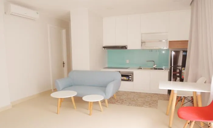 Modern Style One Bedroom Serviced Apartment in Thao Dien District 2 HCM City 40sqm 600 USD/month