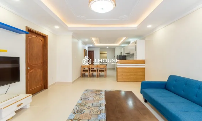 Good Size Three Bedroom Apartment For Rent in Road 66 Thao Dien District 2 HCMC 115sqm 1,000 USD/month