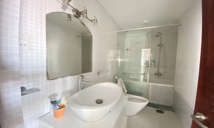 Bright Light One Bedroom Serviced Apartment For Rent in Thao Dien HCM 50sqm 650 USD/month