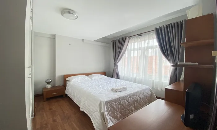 Bright Light One Bedroom Serviced Apartment For Rent in Thao Dien HCM 50sqm 650 USD/month