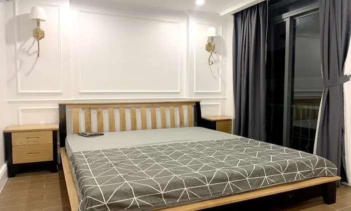 Amazing Furniture One Bedroom Apartment For Rent in Tran Nao Binh An HCM 50sqm 500 USD/month